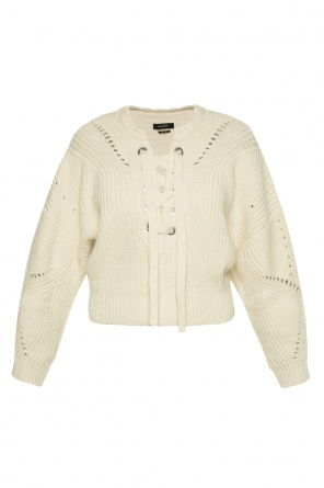 Krótki sweter z wiązaniem, zdjęcie 1 Krótki sweter z wiązaniem od Isabel Marant